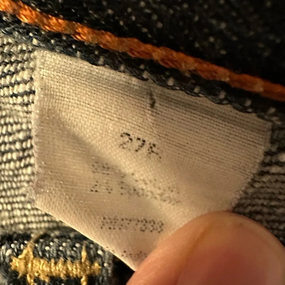 J Crew Jeans Size 27R Womens Blue Matchstick Stretch Preppy - Picture 4 of 4